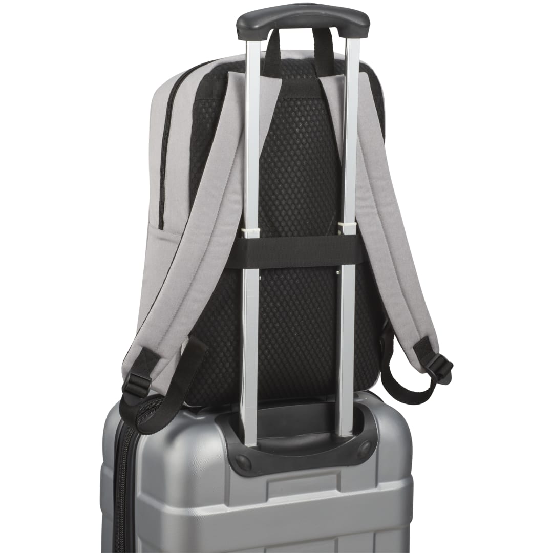Blue NBN Whitby Slim 15" Computer Backpack w/ USB Port