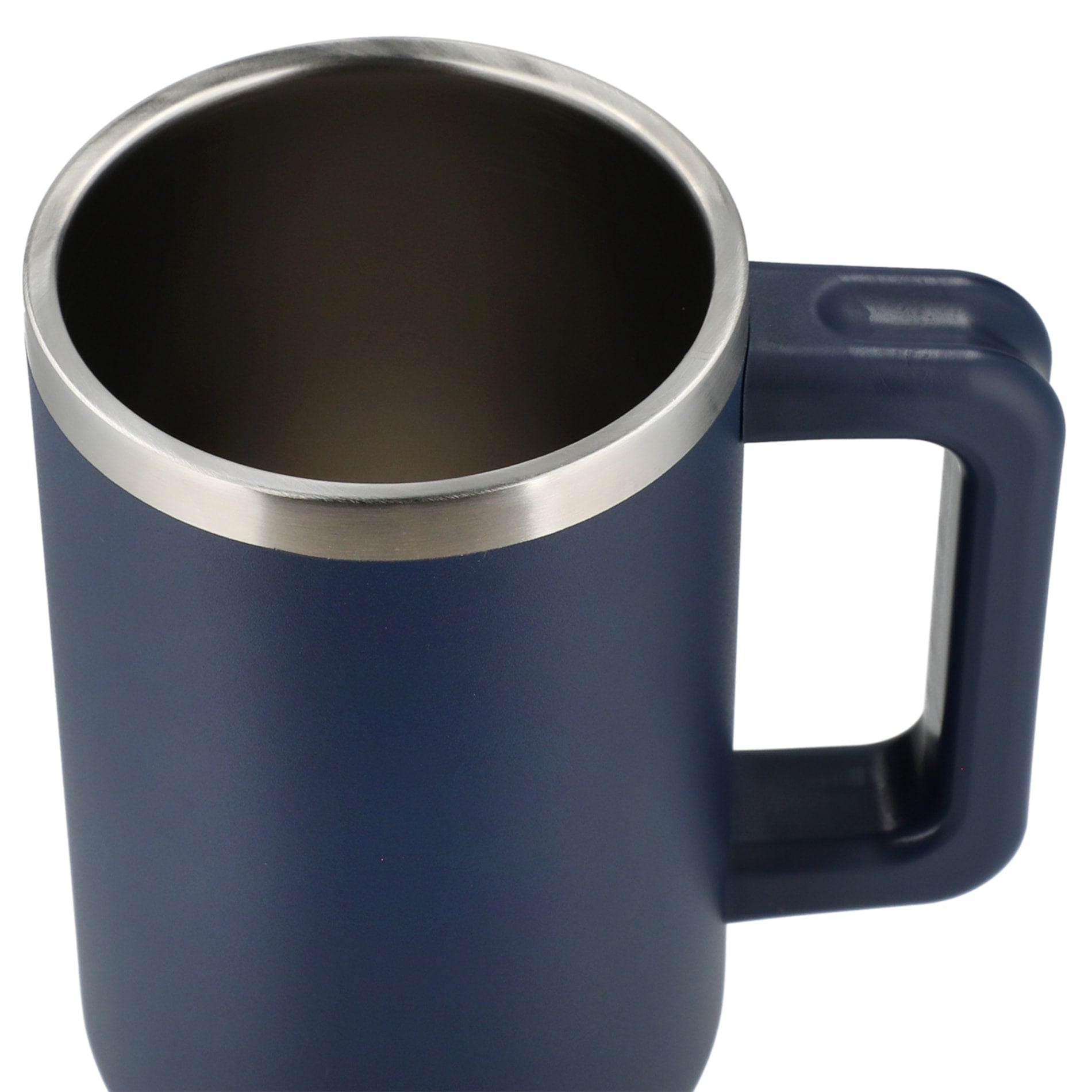 Blue Pinnacle Recycled Travel Tumbler with Straw 40oz plain