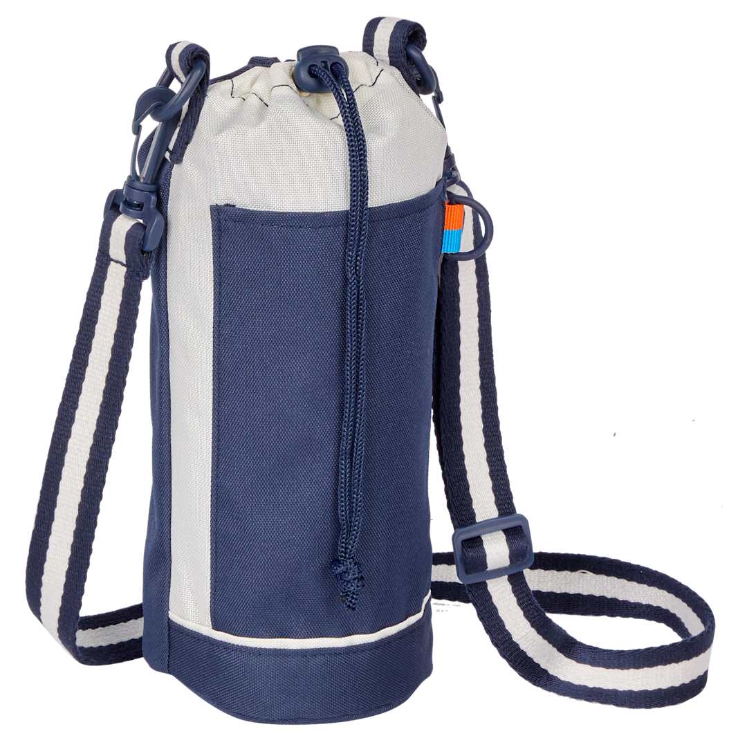 Blue Retro Sport Recycled Bottle Sling plain