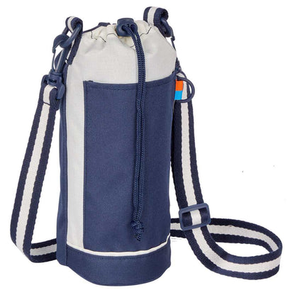 Blue Retro Sport Recycled Bottle Sling plain