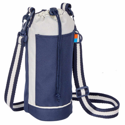 Blue Retro Sport Recycled Bottle Sling plain