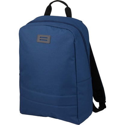 Blue Ripple Recycled 15" Computer  Backpack plain