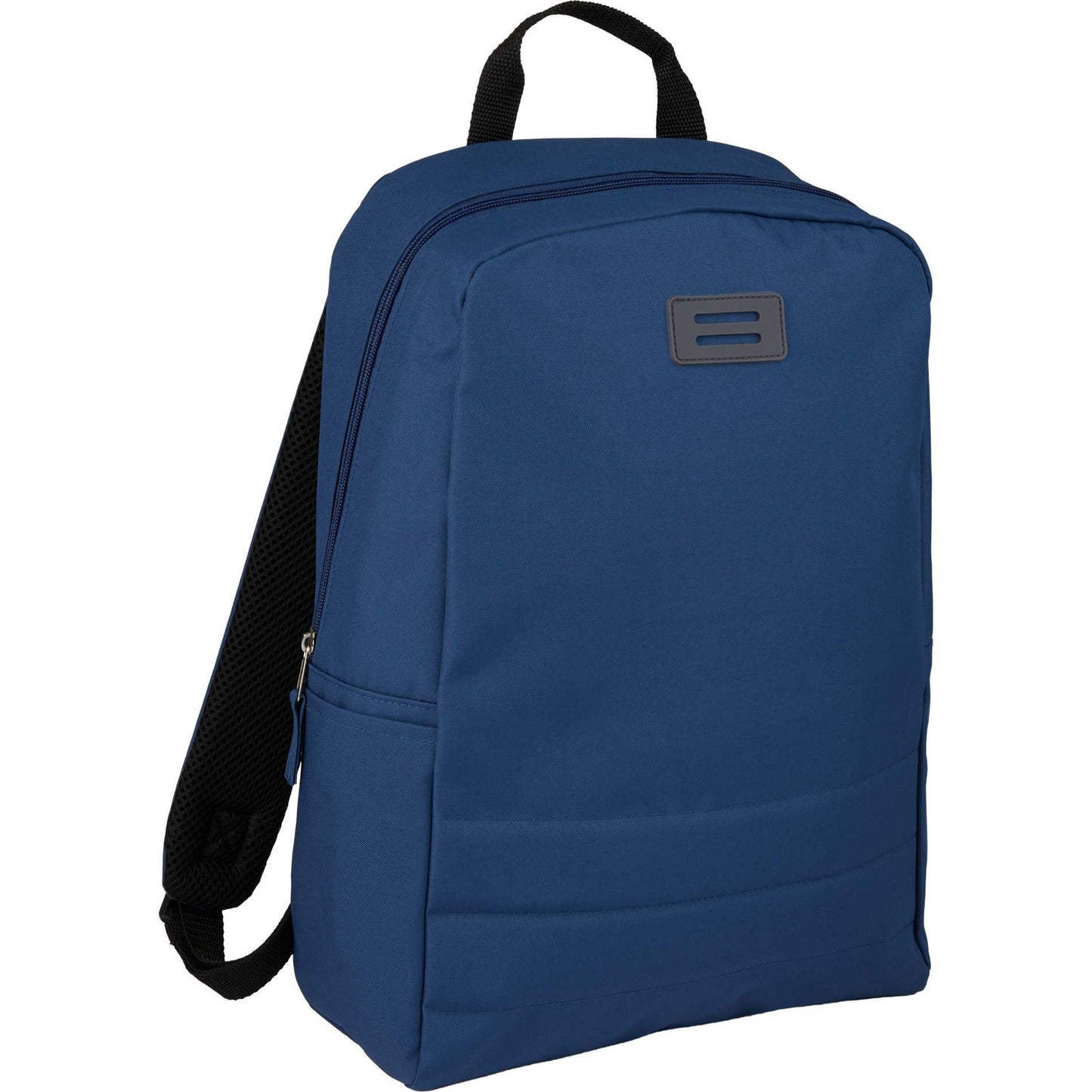 Blue Ripple Recycled 15" Computer  Backpack plain