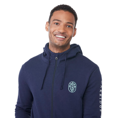 Blue tentree Organic Cotton Zip Hoodie - Men's