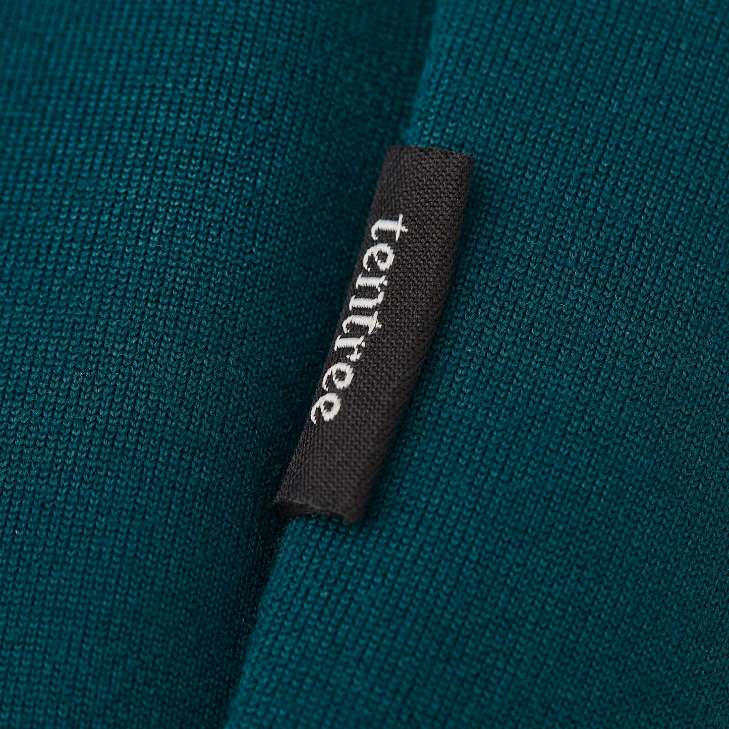 Blue tentree Stretch Knit Zip Up - Men's