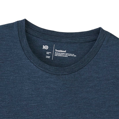 Blue tentree TreeBlend Classic T-Shirt - Men's plain