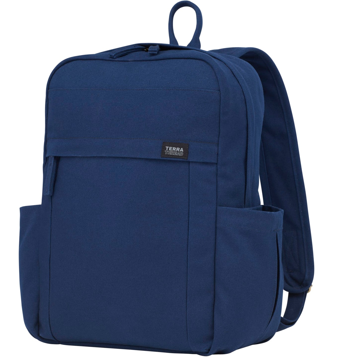 Blue Terra Thread Fairtrade Earth 15" Computer Backpck plain