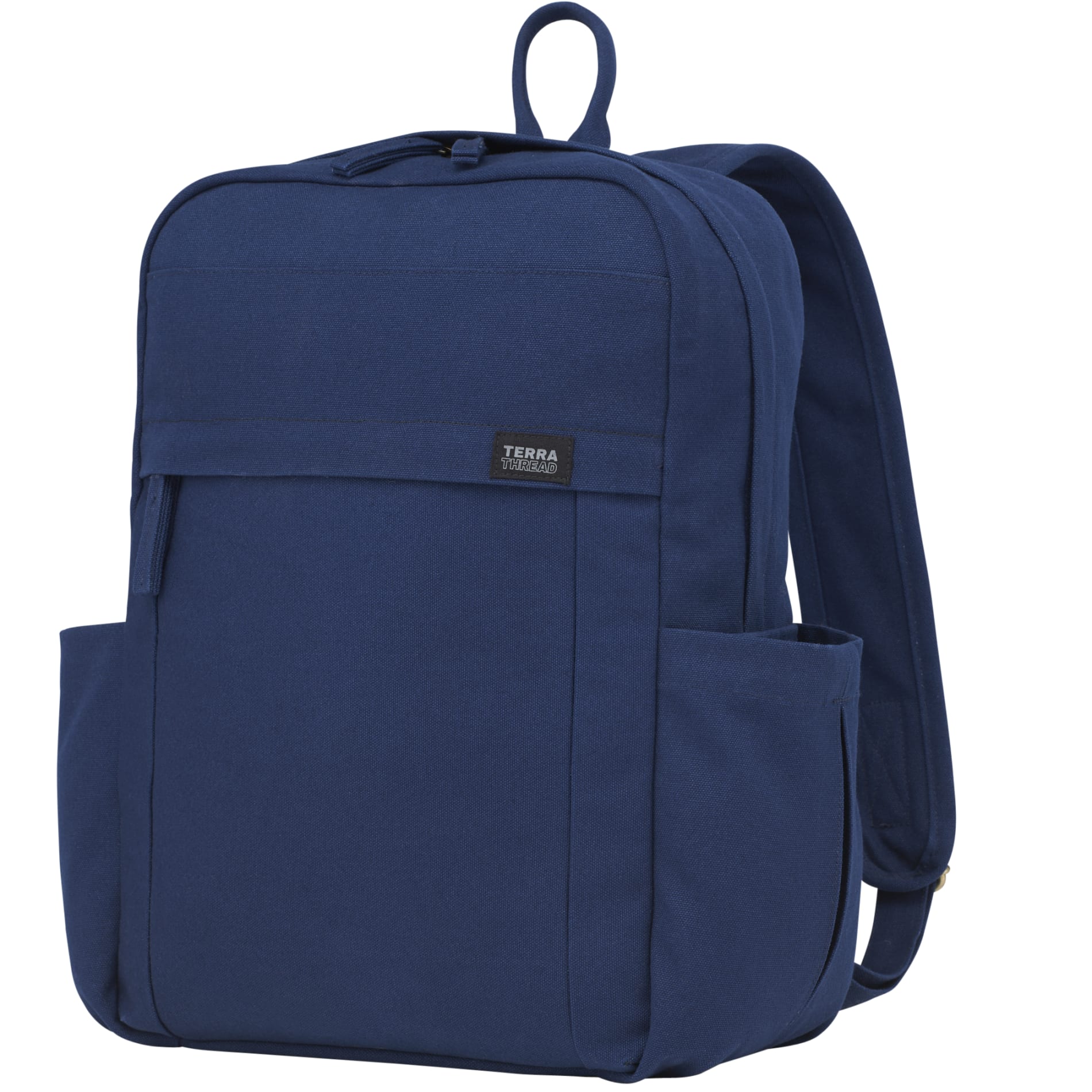 Blue Terra Thread Fairtrade Earth 15" Computer Backpck plain