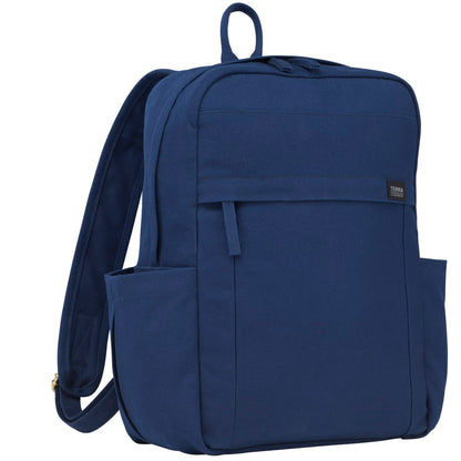 Blue Terra Thread Fairtrade Earth 15" Computer Backpck plain