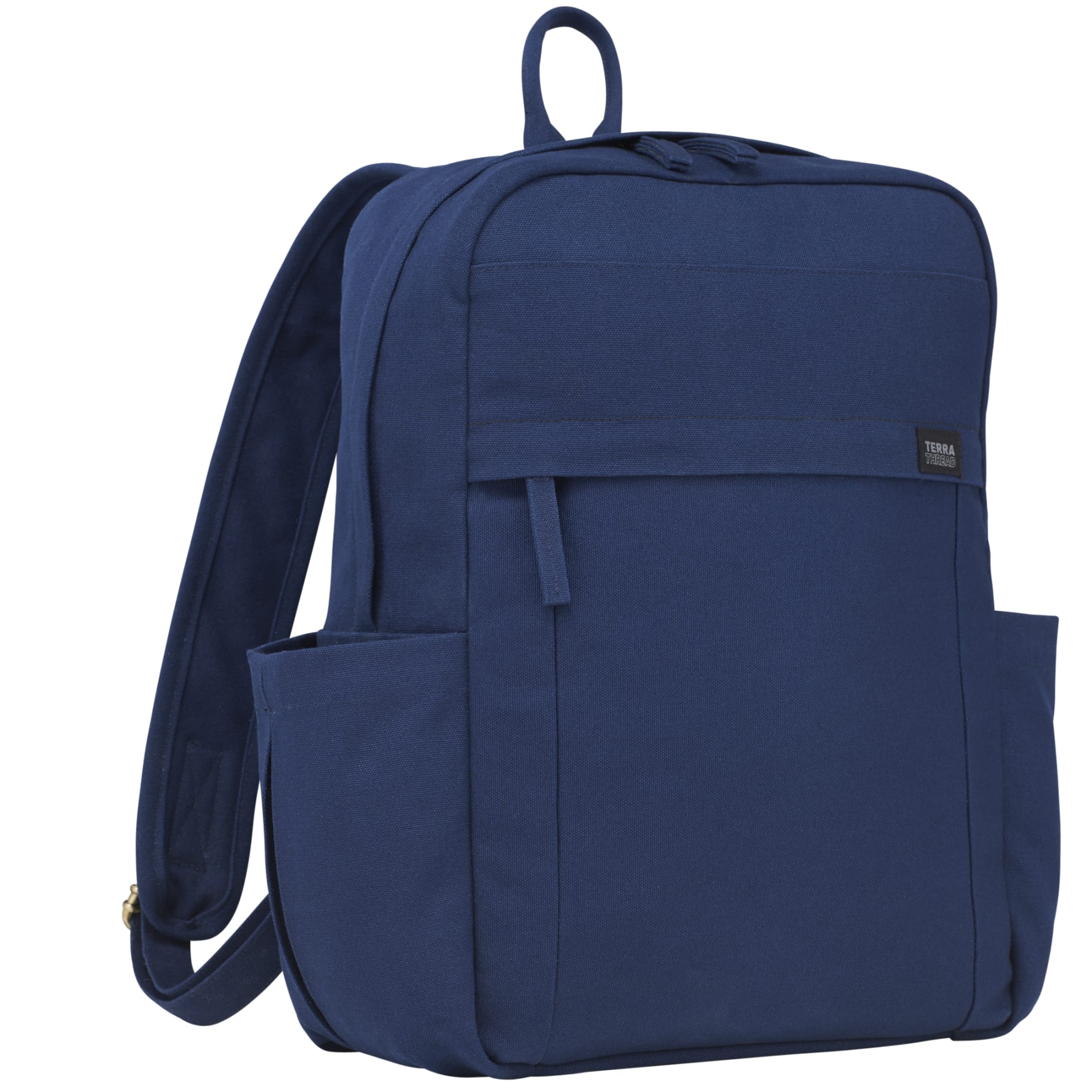 Blue Terra Thread Fairtrade Earth 15" Computer Backpck plain