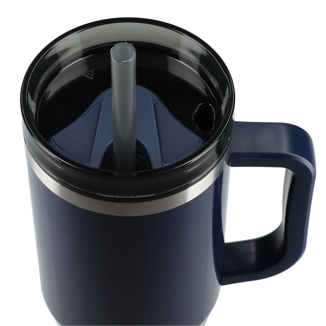 Blue Thor 40oz Straw Tumbler plain