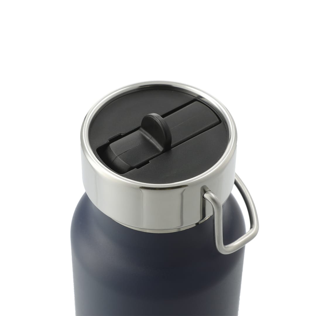 Blue Thor Copper Vacuum Insulated Bottle 25oz Straw Lid