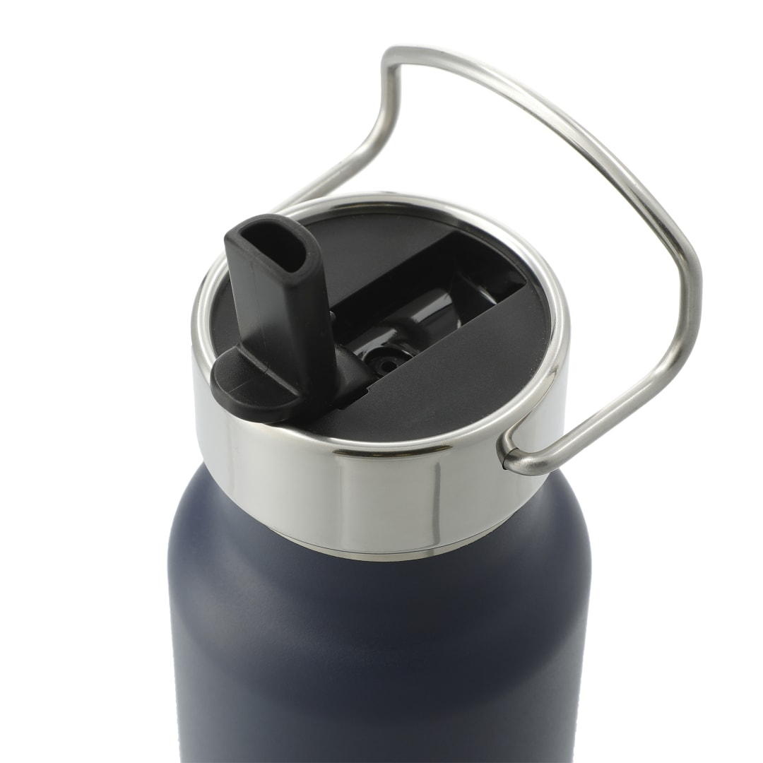 Blue Thor Copper Vacuum Insulated Bottle 25oz Straw Lid
