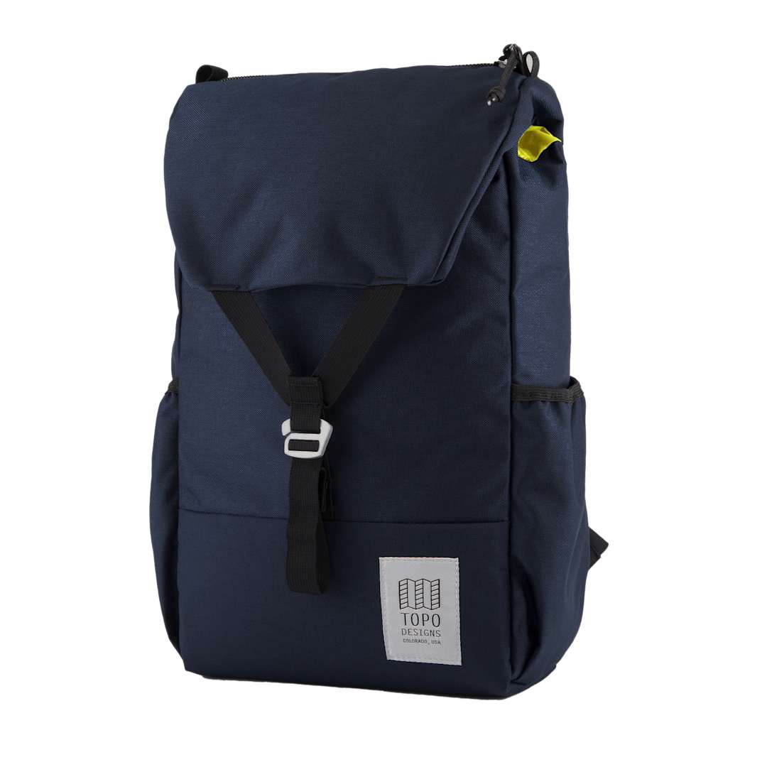 Blue Topo Designs Recycled Y Pack 15" Laptop Backpack plain