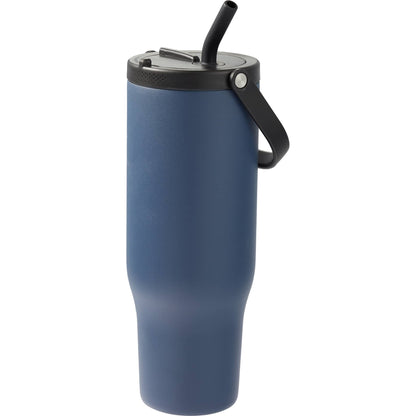 Blue Trinity Recycled Straw Leak proof Tumbler 30oz plain