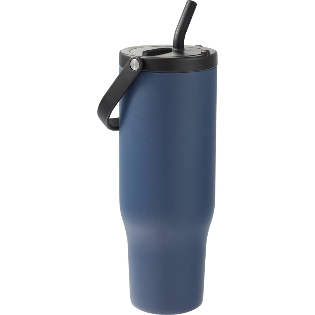 Blue Trinity Recycled Straw Leak proof Tumbler 30oz plain