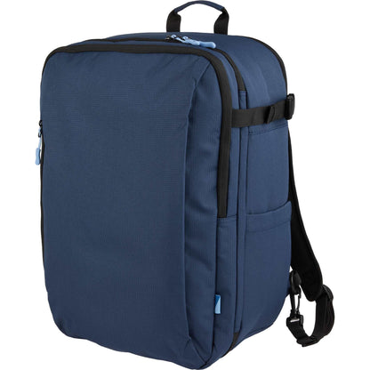 Blue Wander & Roam Travel Backpack plain