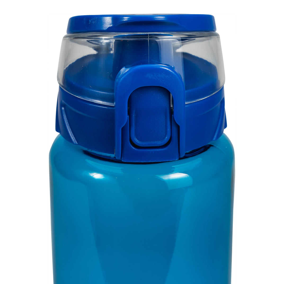 Blueberry Cool Gear® Cylinder Bottle with Halo Lid - 32 Oz. plain