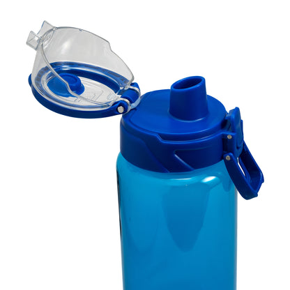 Blueberry Cool Gear® Cylinder Bottle with Halo Lid - 32 Oz.
