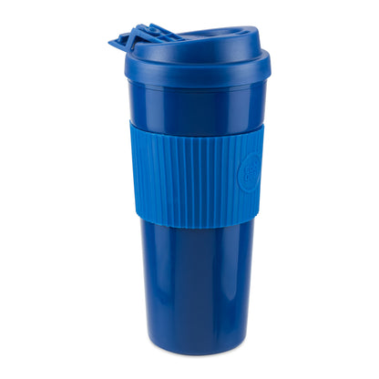 Blueberry Cool Gear® Eco 2 Go Coffee Tumbler - 19 Oz. plain