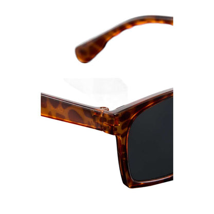 Brown Ashley Recycled Square Sunglasses plain