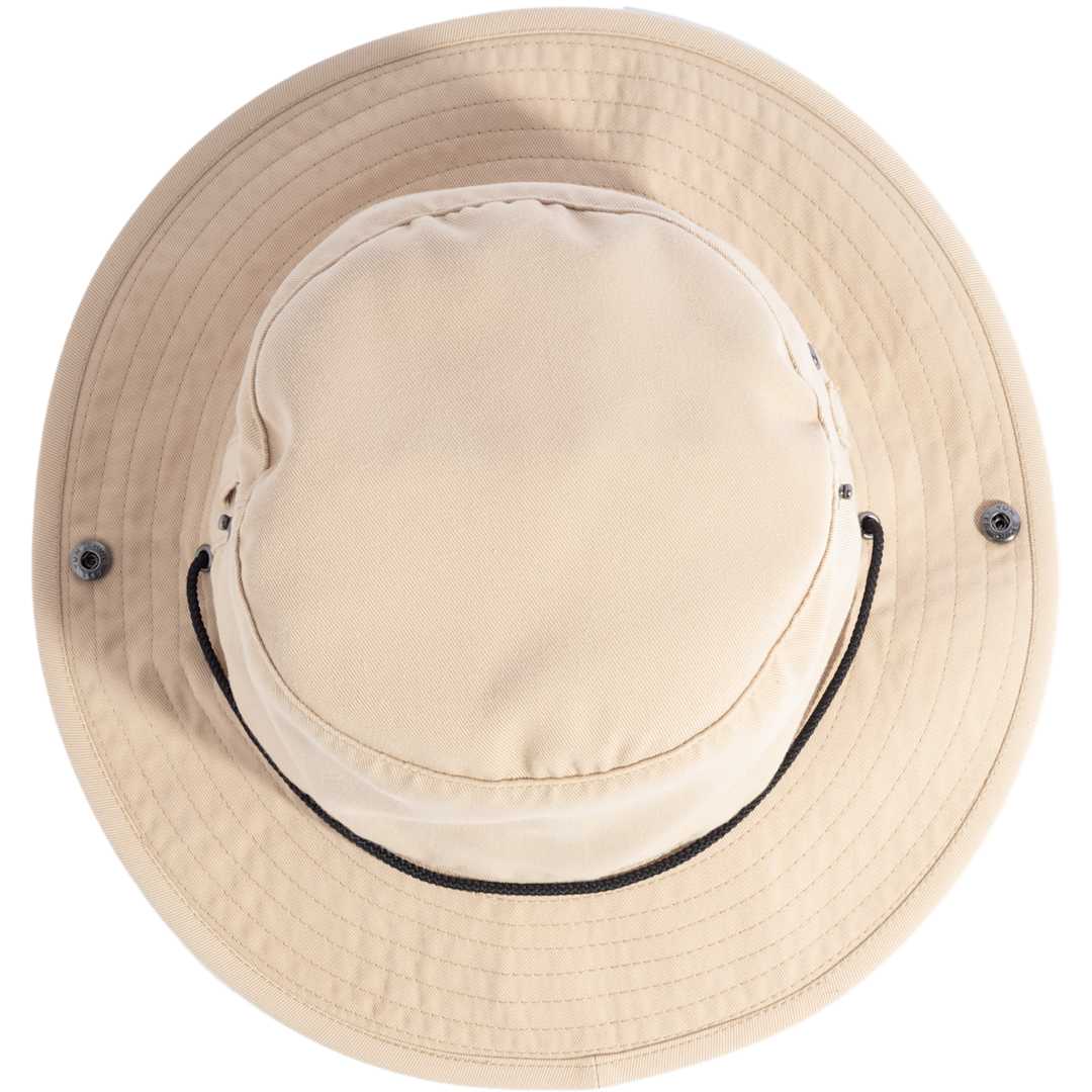 Brown Coal Seymour Flat Brim Hat plain
