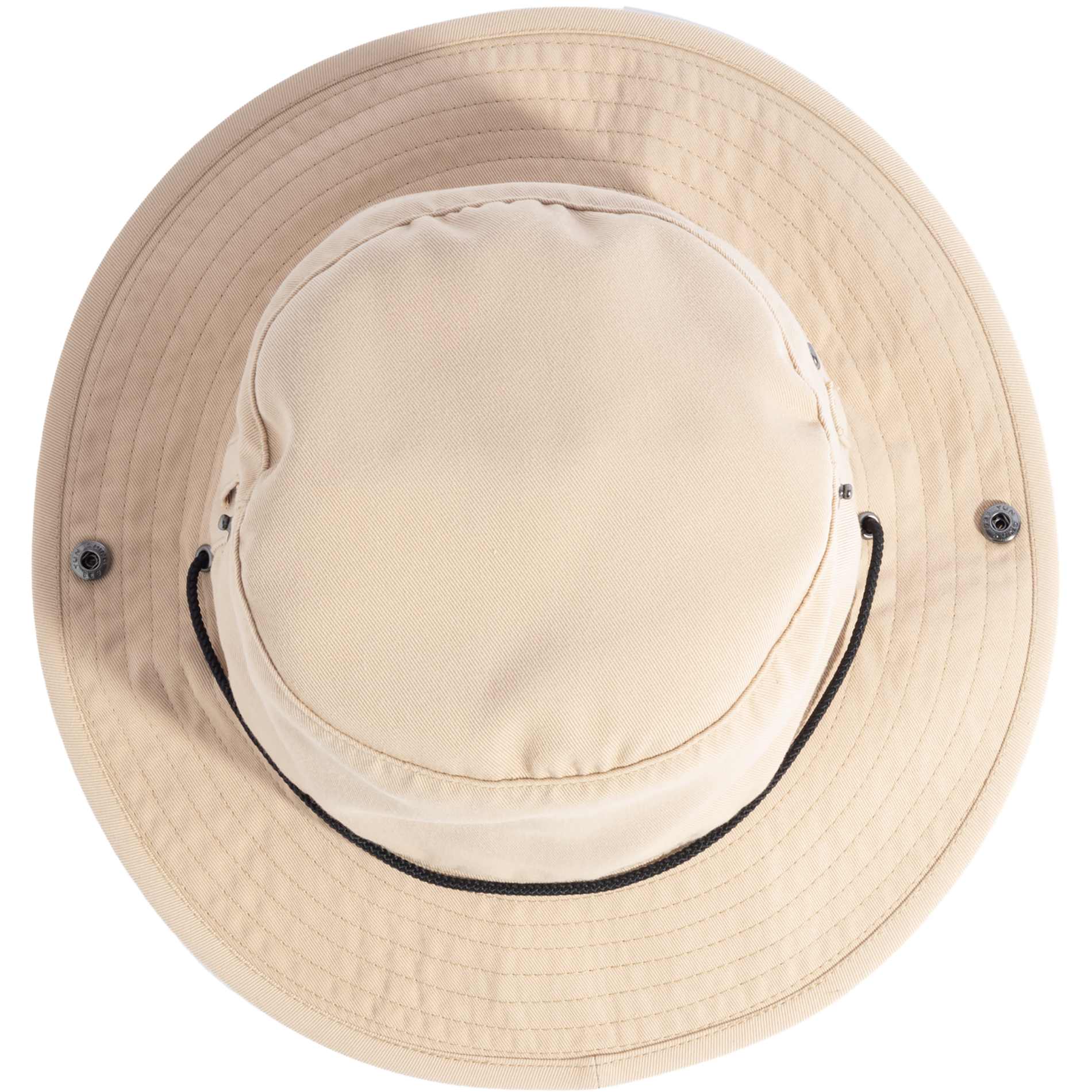 Brown Coal Seymour Flat Brim Hat plain