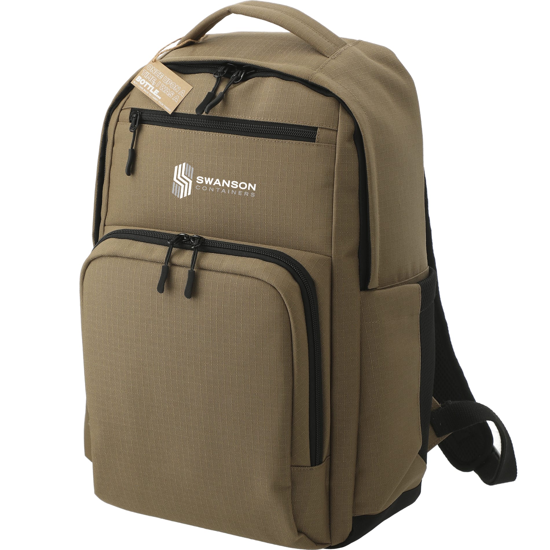 Brown NBN Recycled Utility Insulated Backpack