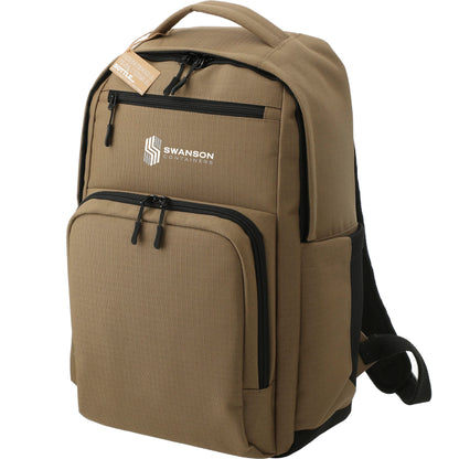 Brown NBN Recycled Utility Insulated Backpack
