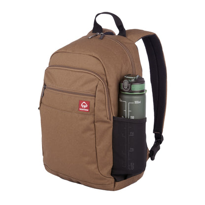 Brown Wolverine 23L Laptop Backpack plain