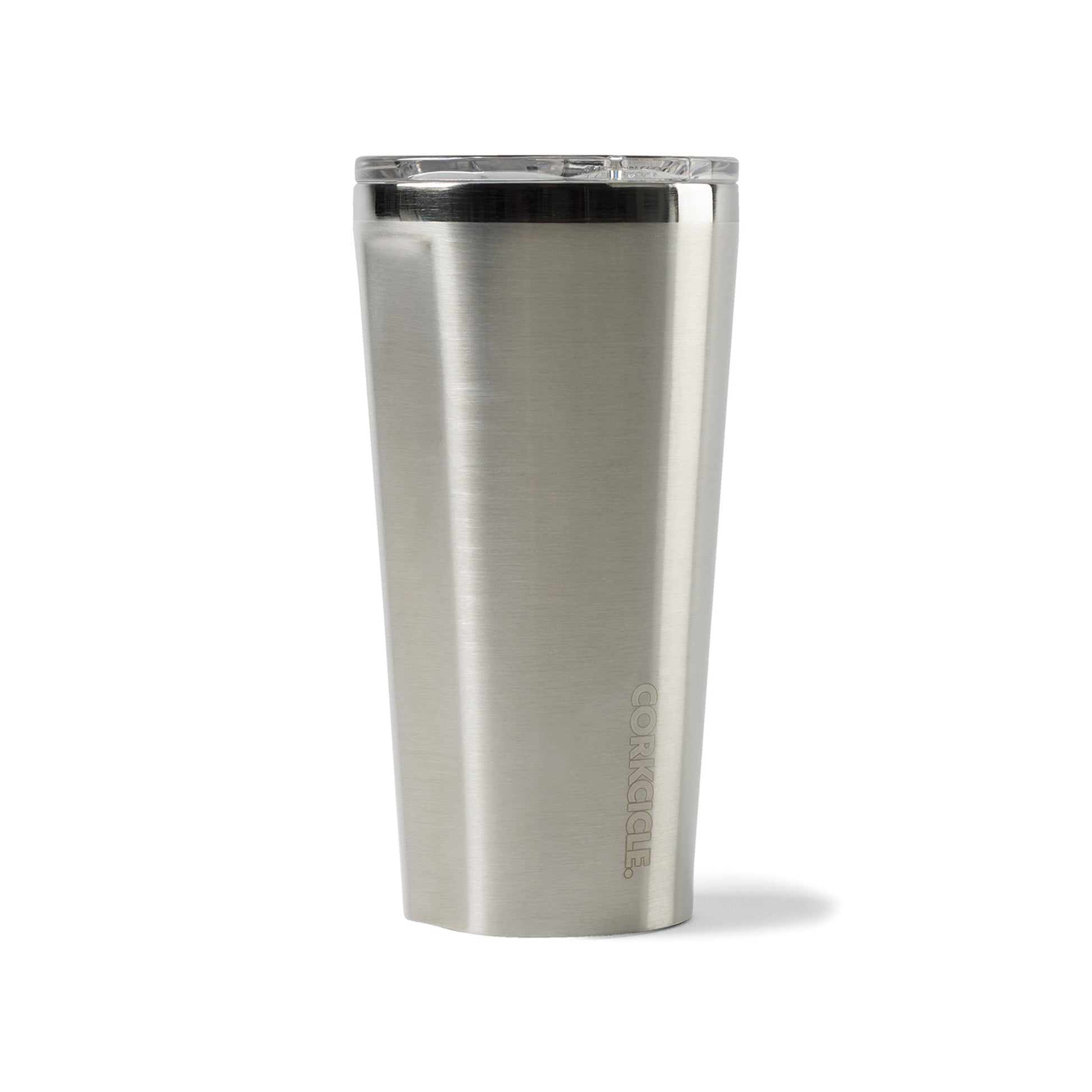Brushed Steel CORKCICLE® Tumbler - 16 Oz.