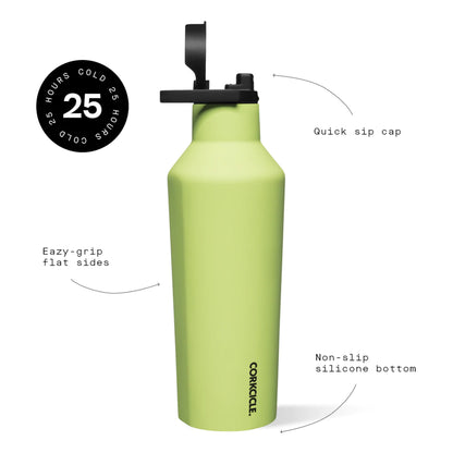 Citron CORKCICLE® Sport Canteen Soft Touch- 20 Oz.