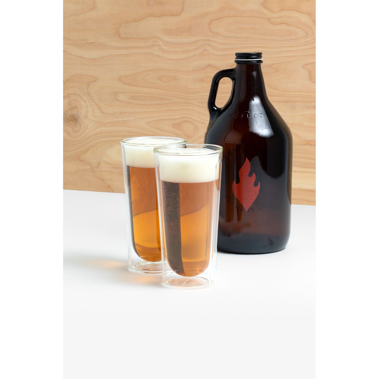 Clear CORKCICLE® Pint Glass Set (2)