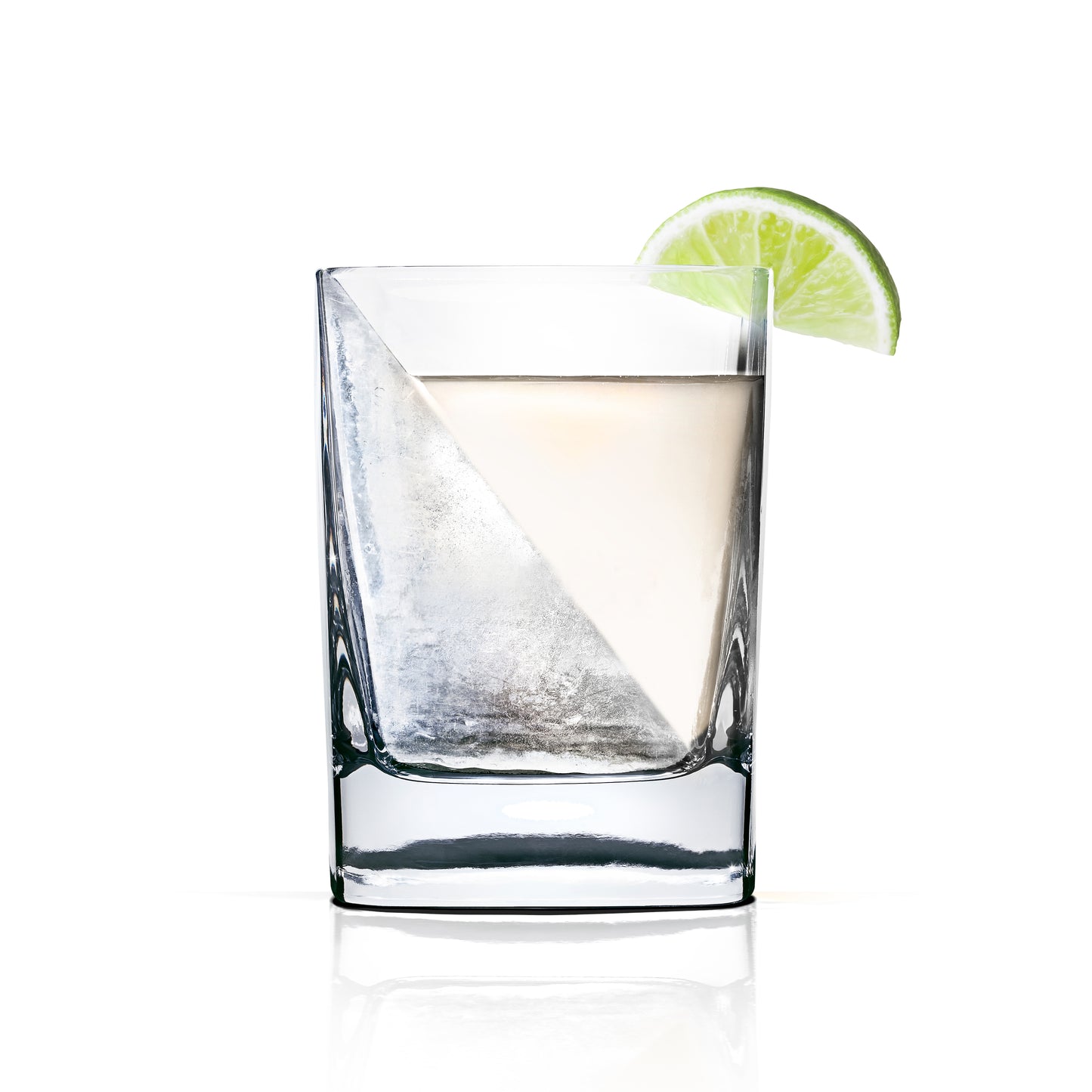 Clear CORKCICLE® Tequila Triangle Glass plain
