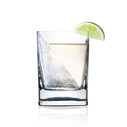 Clear CORKCICLE® Tequila Triangle Glass plain