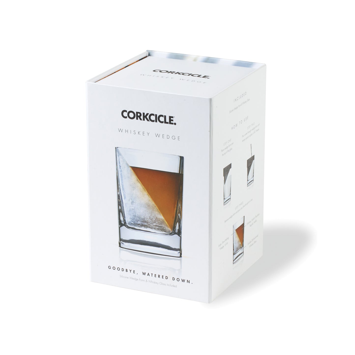 Clear CORKCICLE® Whiskey Wedge