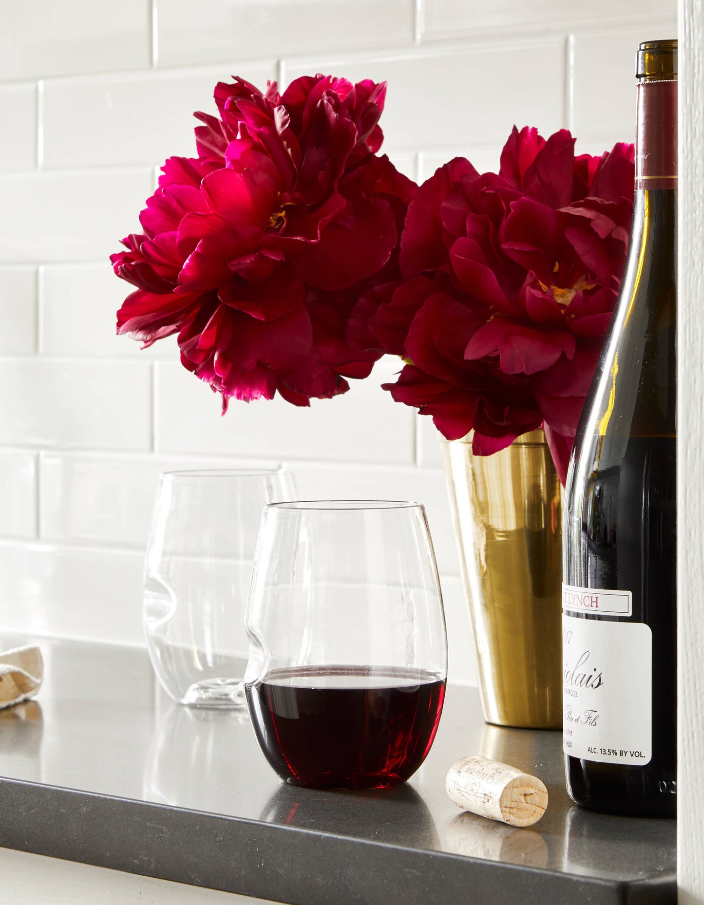 Clear govino® 16 Oz. Wine Glass Handwash