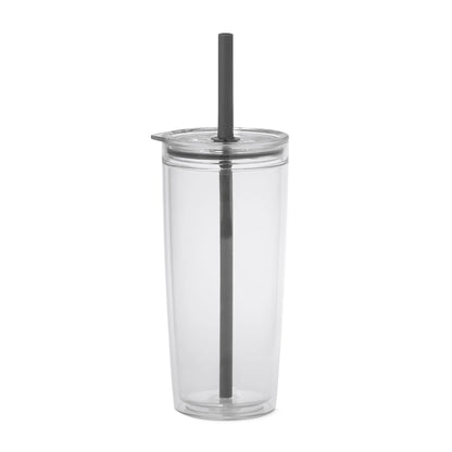 Clear MiiR® Everywhere Straw Tumbler - 16 Oz. plain