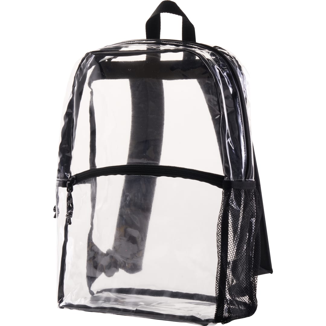 Clear Vue Clear PVC Backpack plain