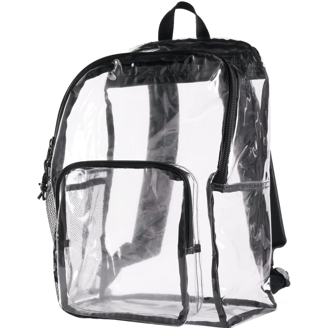 Clear Vue Clear PVC Backpack plain