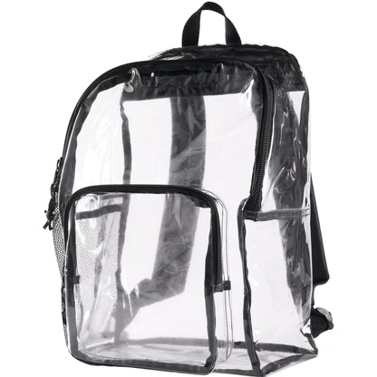 Clear Vue Clear PVC Backpack plain
