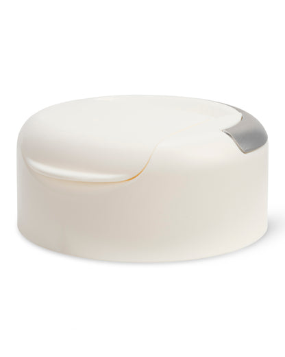 Cream W&P Drink Through Insulated Ceramic Bottle -20 oz plain