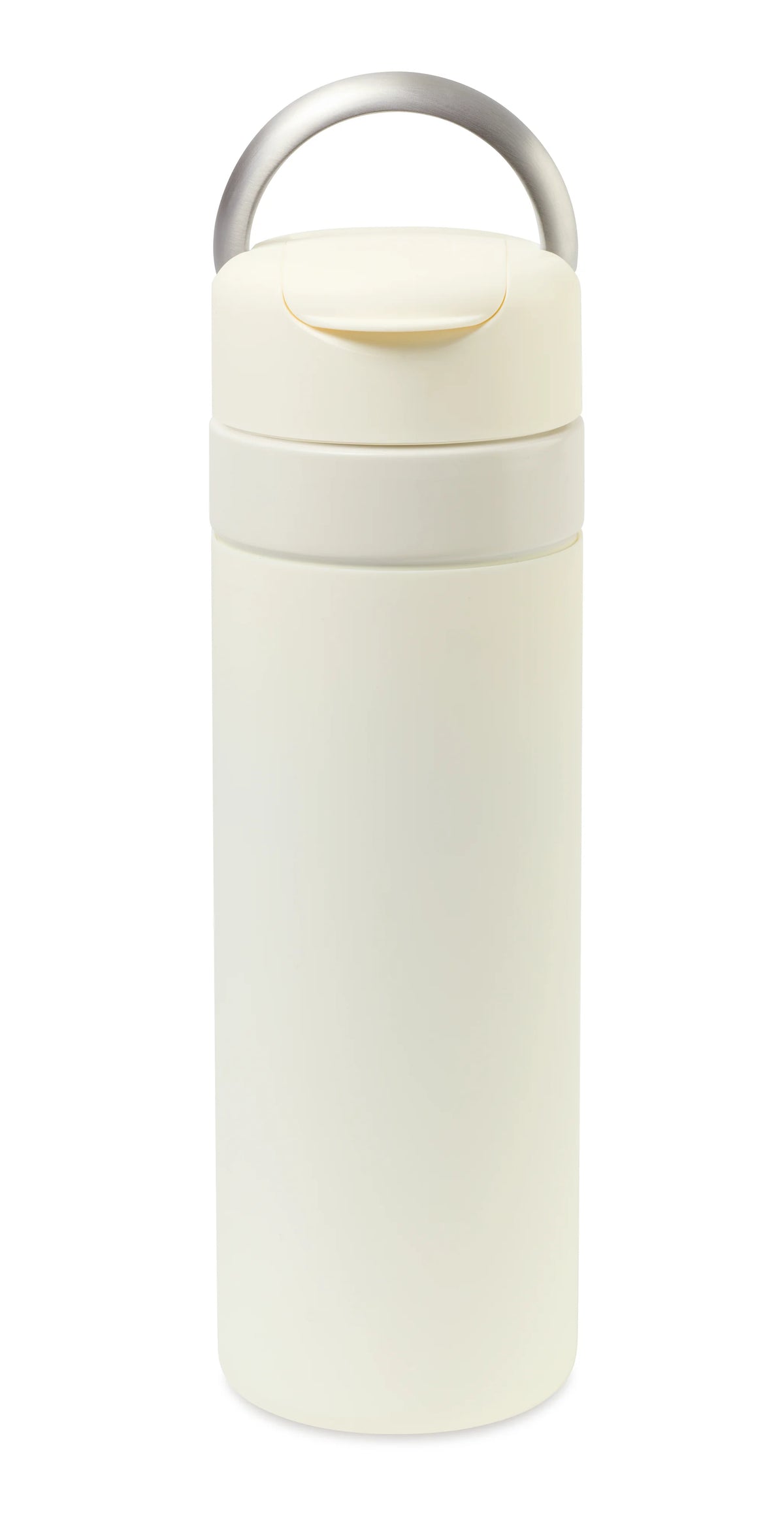 Cream W&P Drink Through Insulated Ceramic Bottle -20 oz plain