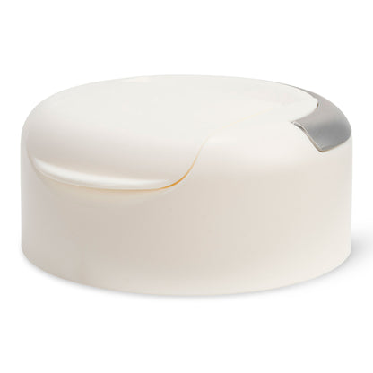 Cream W&P Drink Through Insulated Ceramic Bottle -20 oz