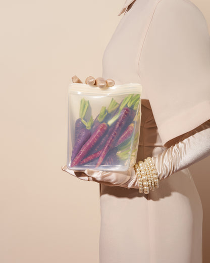 Cream W&P Porter Stand-Up Bag