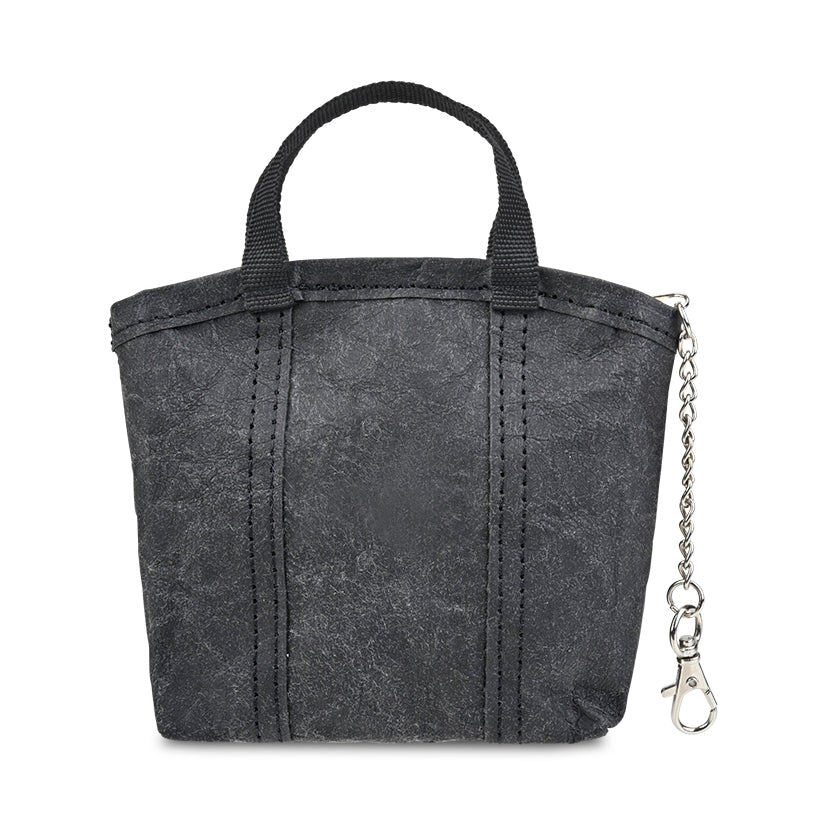 Ebony Out of the Woods® Iconic Shopper MicroTote Bag Charm plain