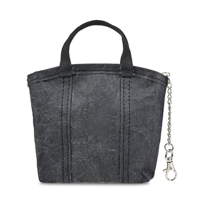 Ebony Out of the Woods® Iconic Shopper MicroTote Bag Charm plain