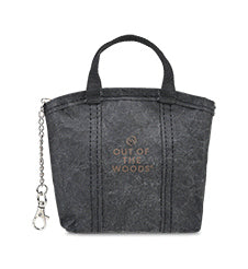 Ebony Out of the Woods® Iconic Shopper MicroTote Bag Charm plain