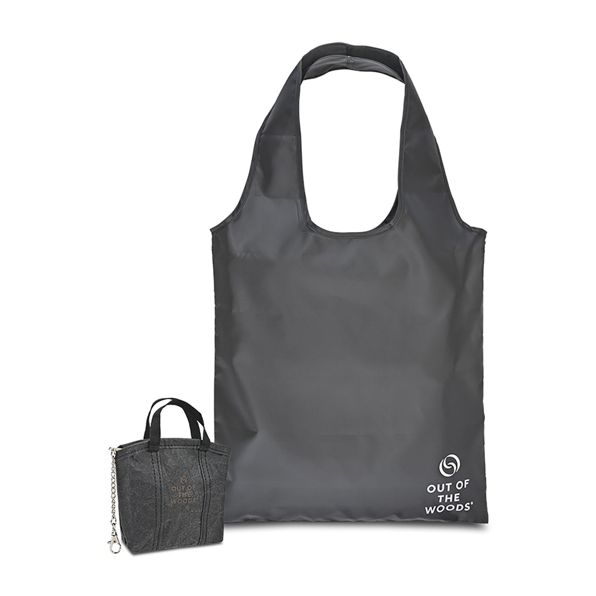 Ebony Out of the Woods® Iconic Shopper MicroTote Bag Charm