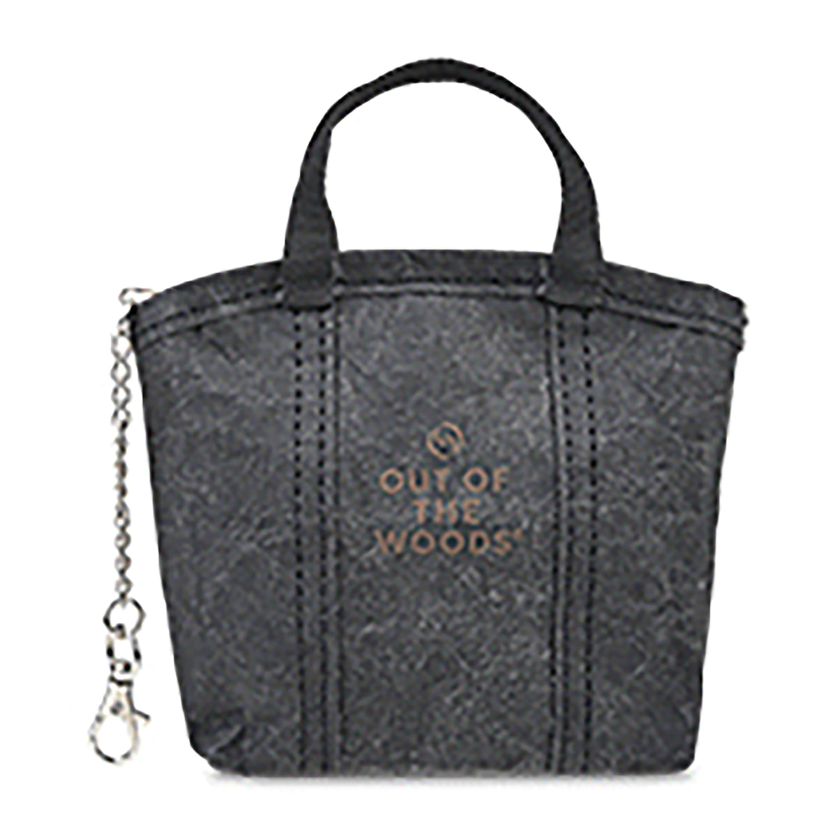 Ebony Out of the Woods® Iconic Shopper MicroTote Bag Charm